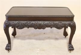 Chippendale table by Baker