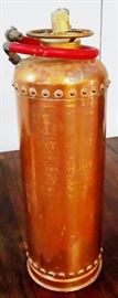 Copper fire extinguisher