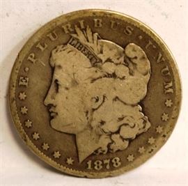1878 Carson City silver dollar