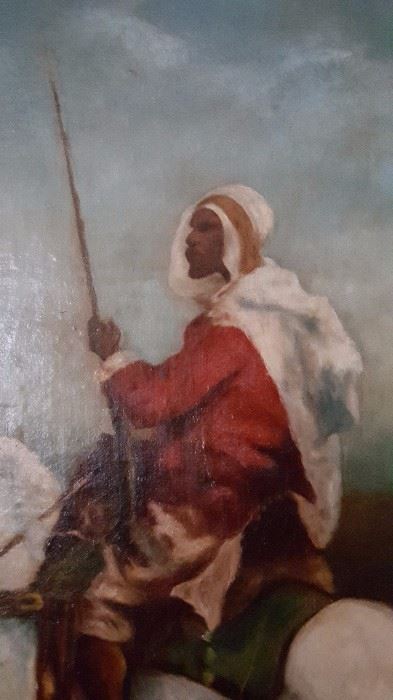 Moorish Oil Detail