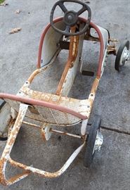Vintage Pedal Car Inside