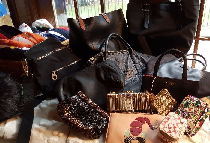 Black Leather Designer Bags
