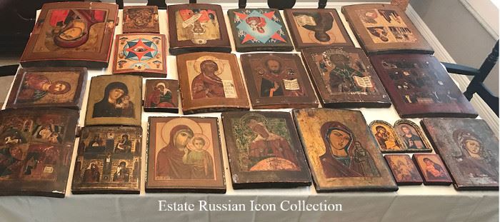 Greek Russian Icon Collection