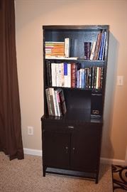 Bookcase with Double Door Cabinet