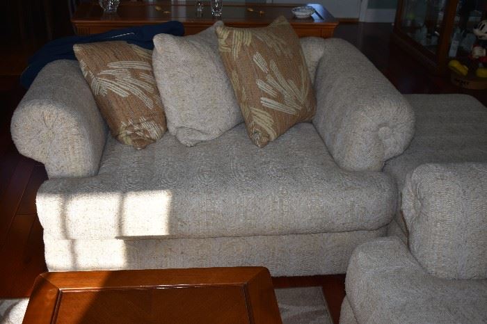 Love Seat from 3pc Sofa Set