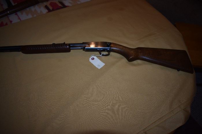 9.) Winchester Model 61, 22 Pump