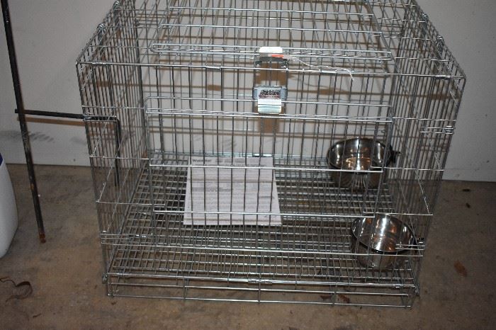 Steel Pet Cage in Great Condition!