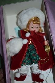 Madame Alexander Doll # 219680: "Christmas Holly" in original box