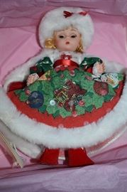Madame Alexander Doll # 19650: "Christmas Caroler" in original box