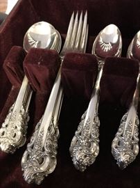 Wallace Sterling Flatware; Grand Baroque