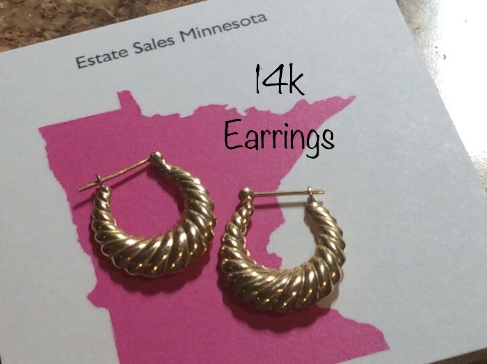 14k earrings