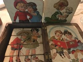 victorian puzzle block set