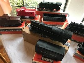 early Lionel trains, 1940-60's