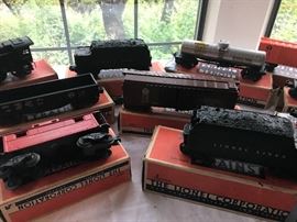 3 engines and lots of cars, controllers, track etc