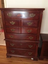 #26 tall chest of drawers 36x18x55 6 drawers $100.00