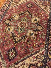 #25 Kampur wool rug 5x8 $75.00