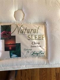 #55 bed Queen Natural Sleep Matt & Box $175.00