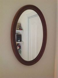 Oval Mirror $ 30.00