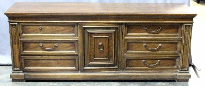 Drexel Furniture Sideboard / Buffet, Dovetail Constructed Drawers, 78"W x 31"H x 20"D