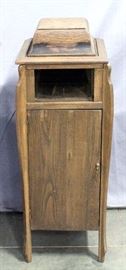 Edison Phonograph Cabinet / Case with Edison Parts and Paperwork