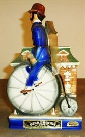 1970s Turn of the Century Bicycle Decanter