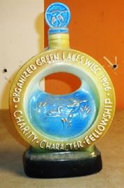 1970s Green Lakes, Wisconsin Decanter