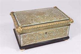 Lot 25: 19th Century French Boulle Style Box