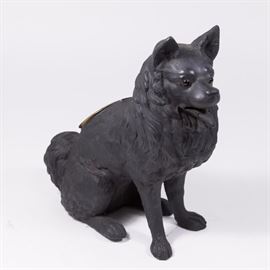 Lot 27: Metal Dog Cigar Holder