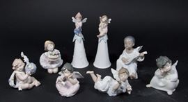 Lot 60: Lot 8 Lladro Figurines