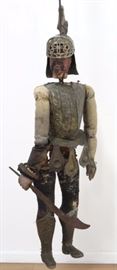 Lot 370: 19th Century Sicilian Soldier Puppet