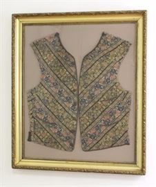 Lot 501: 19th Century Persian Embroidered Vest