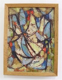 Lot 1066: Abstract "Pollo II"