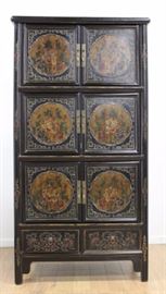 Lot 1091: Japanese 6-Door 2-Drawer Cabinet