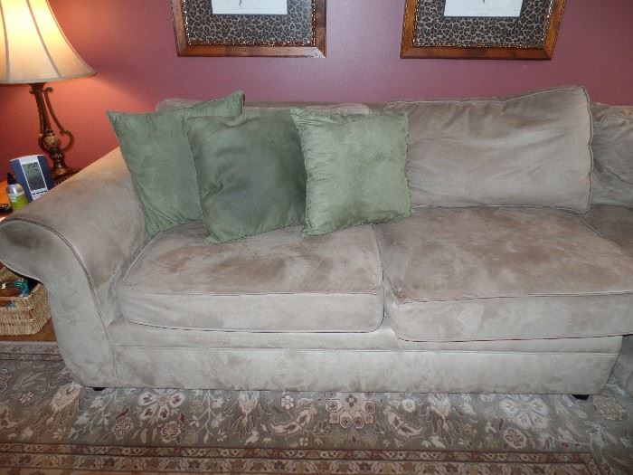 4 piece sectional sofa; bought at Pottery Barn