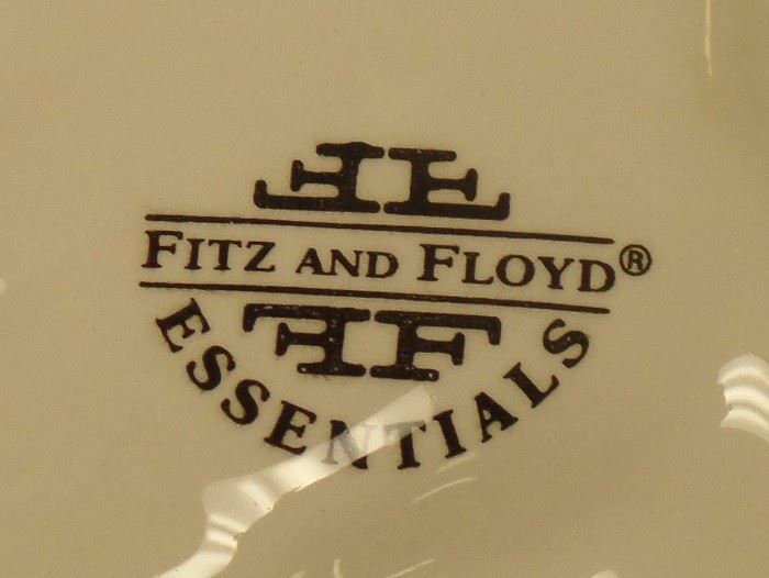 Fitz and Floyd Christmas plate