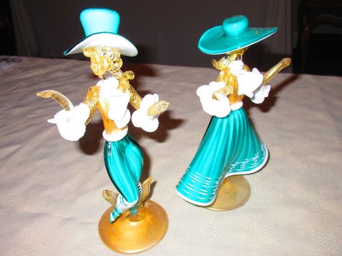 Pair of Venetian Figurines 