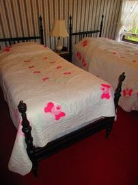 Pair of Antique Twin Beds