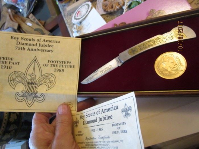 anniversary Boy Scout knife