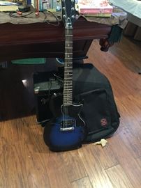 Fender guitar and amplifier