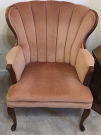 Petite Vintage Wingback Chairs (Pair)