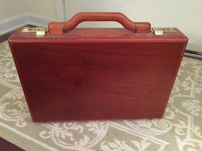 Rosewood Briefcase (Like New)