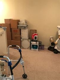 Pre-staging photos - boxes of new items