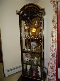 Display cabinet with collectibles