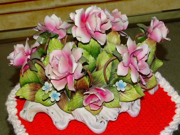 Porcelain flowers