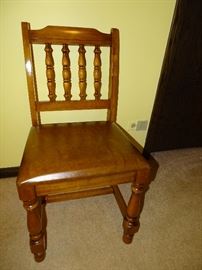 Saybrook maple desk chair
