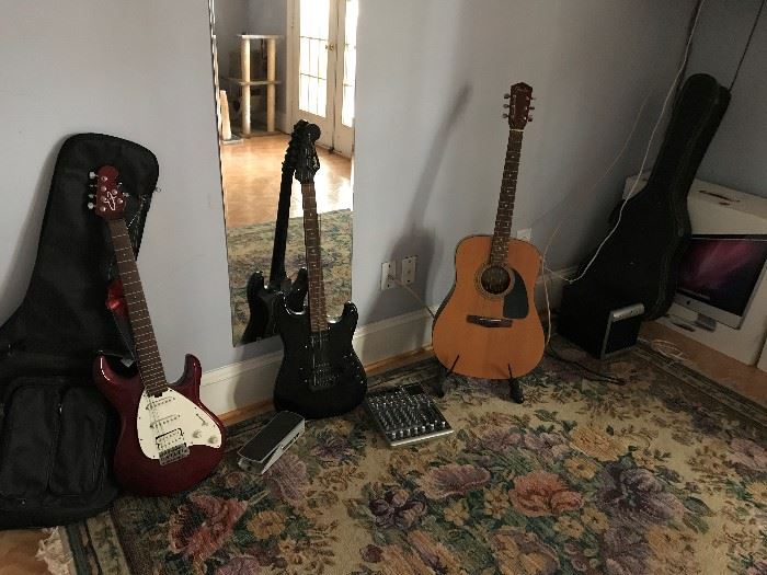 Fender, and other guitars