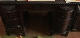 Mahogany desk