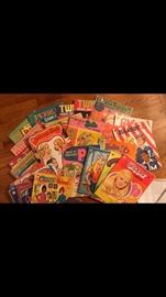 Only some of unused paper doll books