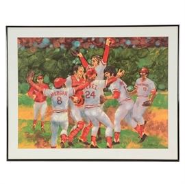 Cincinnati Reds Baseball 1976 Vintage Sports Memorabilia for sale