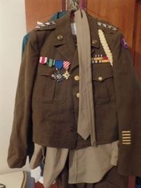 Costume worn by John Malloy in his character as General Patton